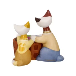 Porzellan Figur 'Piccoli Aiutanti' von Rosina Wachtmeister 10x10x11cm