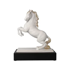 Porzellan Figur 'Rising Horse 1' von Goebel 25x31x14cm