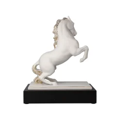 Porzellan Figur 'Rising Horse 1' von Goebel 25x31x14cm