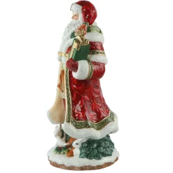 Porzellan Figur 'Santa mit Geschenk' von Goebel 15,5x32,5x17,5cm