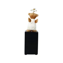 Porzellan Figur 'Schutzengel 2' von Peter Schnellhardt 6x22x6cm