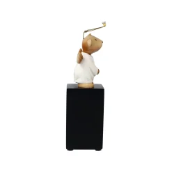 Porzellan Figur 'Schutzengel 2' von Peter Schnellhardt 6x22x6cm