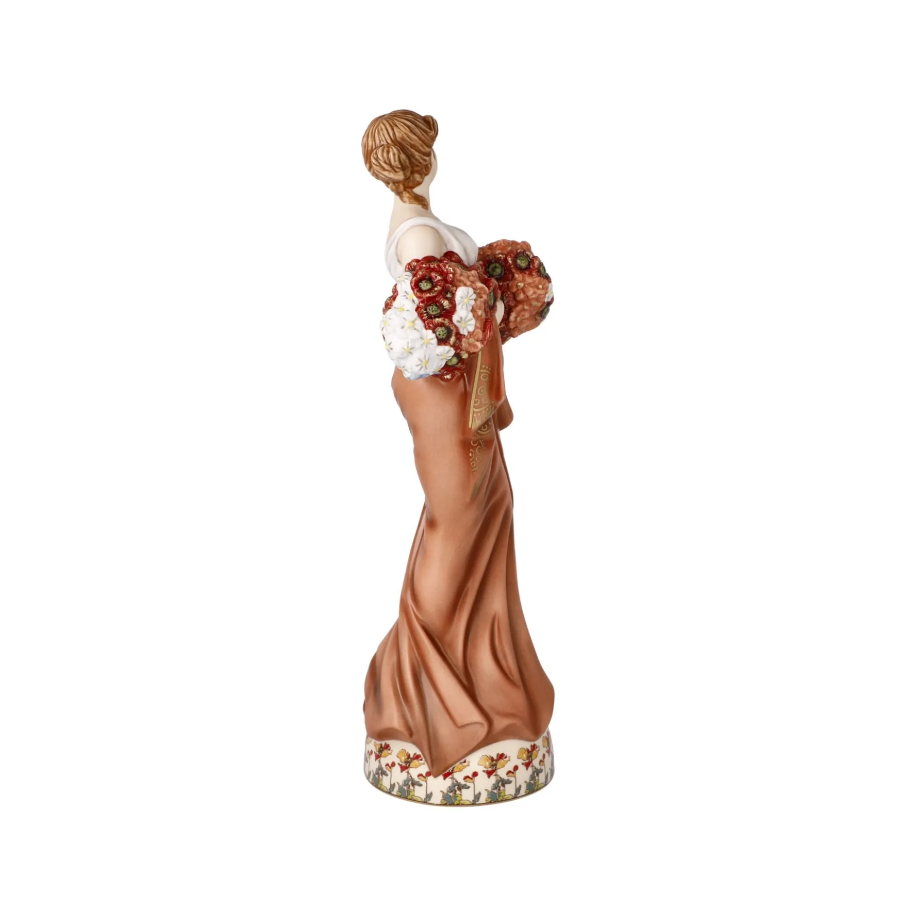 Porzellan Figur 'Sommer' von Alphonse Mucha 10x32x12cm