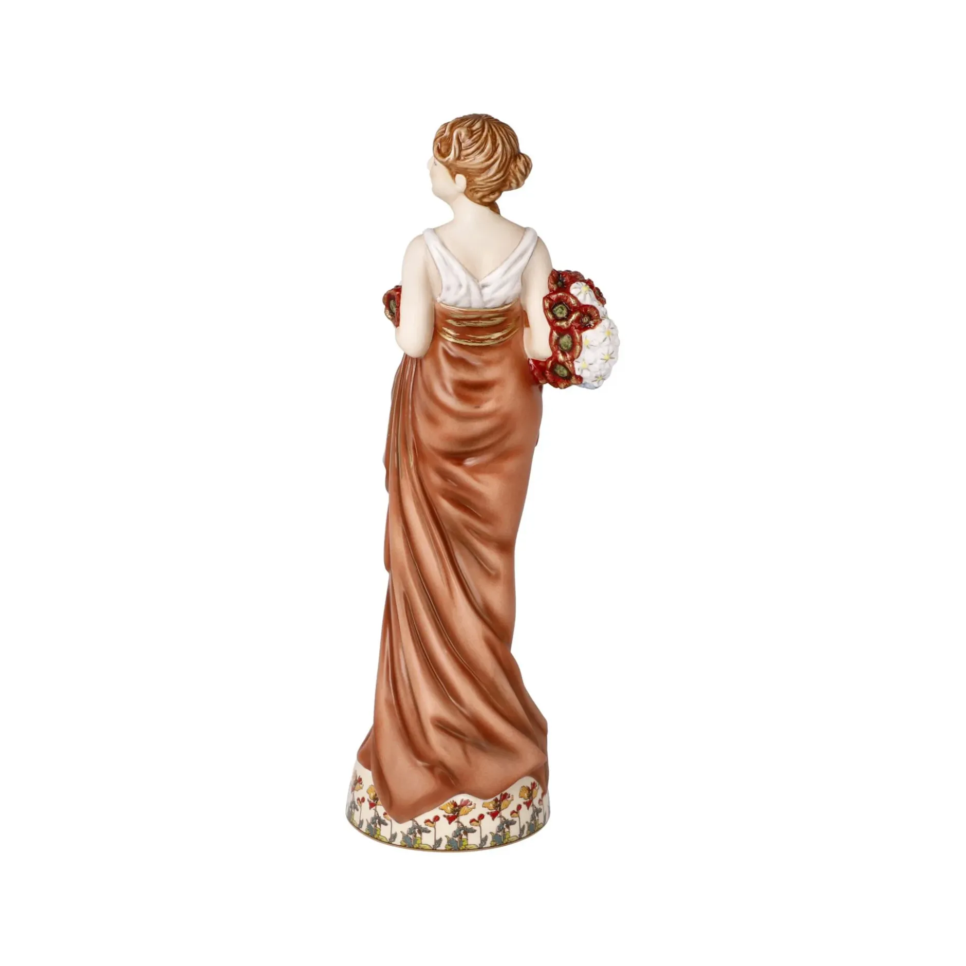 Porzellan Figur 'Sommer' von Alphonse Mucha 10x32x12cm