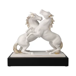 Porzellan Figur 'Tanzende Rosse 1' von Goebel 32x29x16,5cm