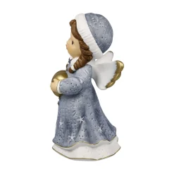 Porzellan Figur 'Winterliebe' von Julia E. Limpke 12,5x25x14cm