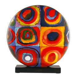 Porzellan Vase 'Color Study' von Wassily Kandinsky 8x33,5x31cm