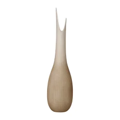 Porzellan Vase 'Elegant Crest Raindrop' von Gabriele Strehle 10x41x10cm