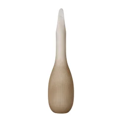 Porzellan Vase 'Elegant Crest Raindrop' von Gabriele Strehle 10x41x10cm