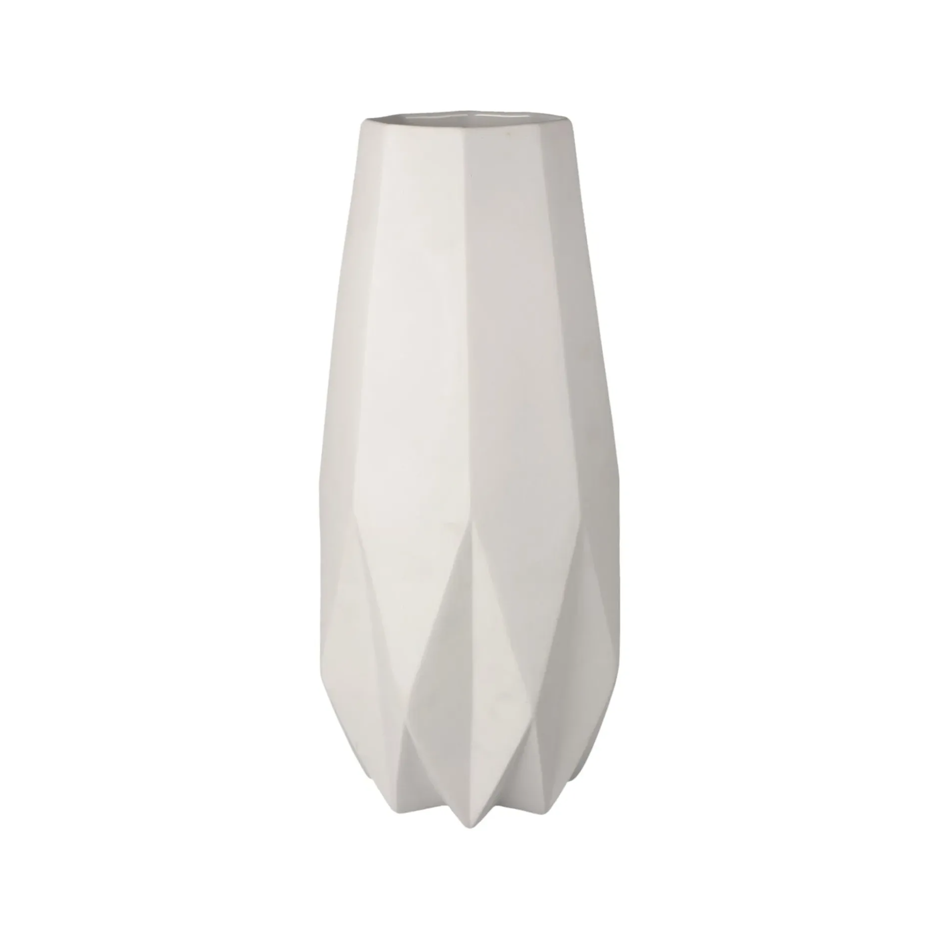 Porzellan Vase 'Faceted Elegance' von Goebel 14x33,5x14cm