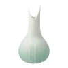 Porzellan Vase 'Serene Peak Raindrop' von Gabriele Strehle 8x15x8cm