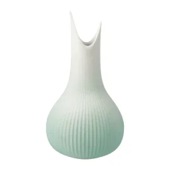 Porzellan Vase 'Serene Peak Raindrop' von Gabriele Strehle 8x15x8cm