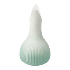 Porzellan Vase 'Serene Peak Raindrop' von Gabriele Strehle 8x15x8cm
