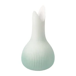 Porzellan Vase 'Serene Peak Raindrop' von Gabriele Strehle 8x15x8cm