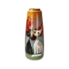 Porzellan Vase 'Summertime in the Garden' von Rosina Wachtmeister 10,5x26,5x10,5cm