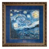 Porzellan Wandbild 'Memories in Blue' von Vincent van Gogh 68x68x3,5cm