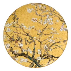 Porzellan Wandteller 'Blooming Almonds' von Vincent van Gogh