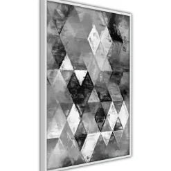 Poster 'Abstract Diamonds'