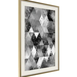 Poster 'Abstract Diamonds'