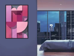 Poster 'Abstract Home'