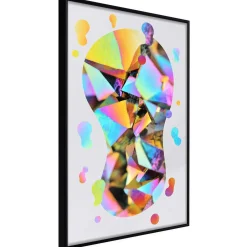 Poster 'Abstract Light Bulb'