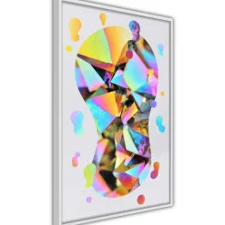 Poster 'Abstract Light Bulb'