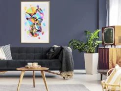 Poster 'Abstract Light Bulb'