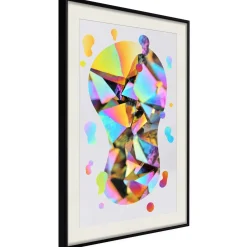 Poster 'Abstract Light Bulb'