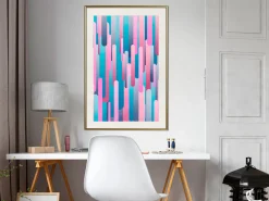 Poster 'Abstract Skyscrapers'