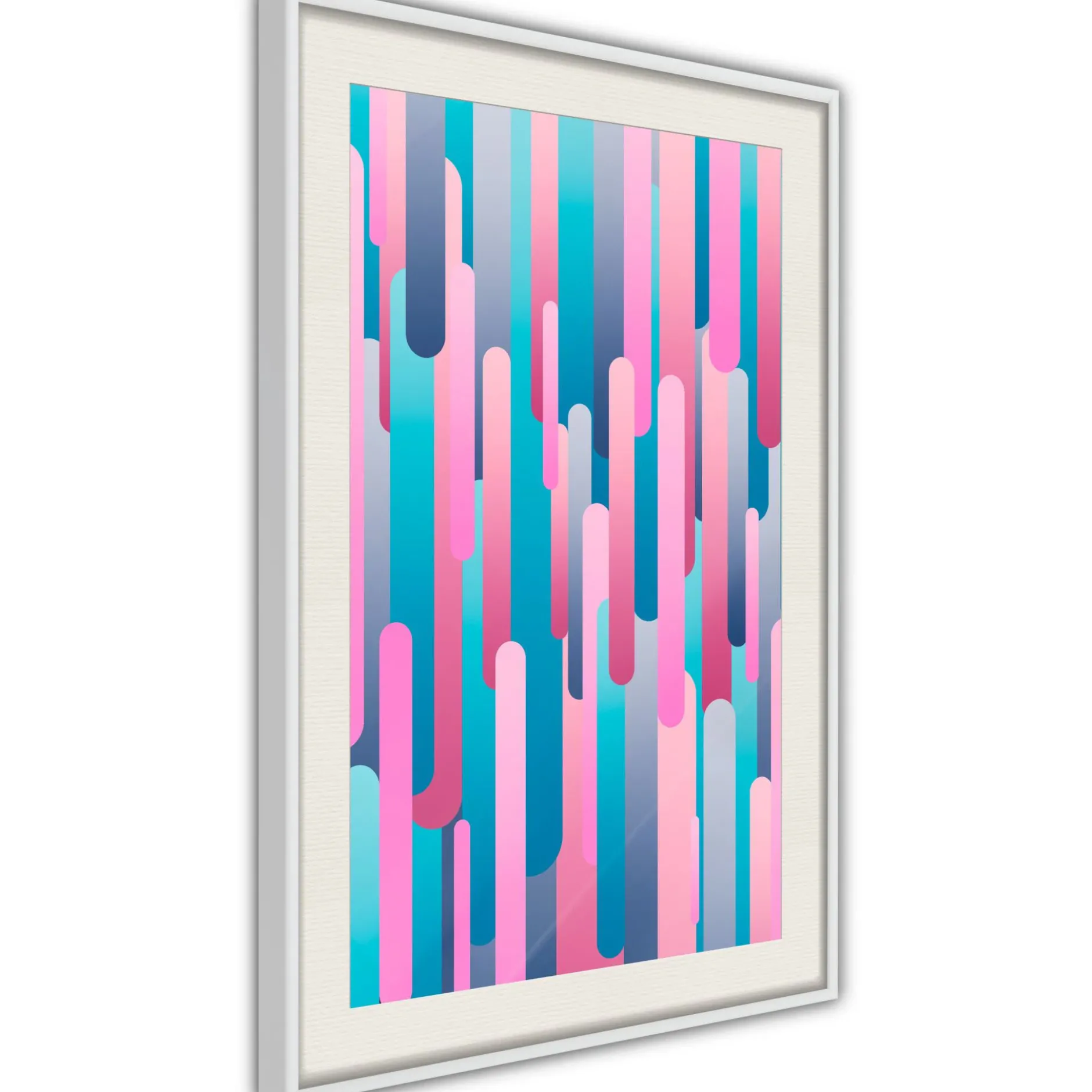 Poster 'Abstract Skyscrapers'