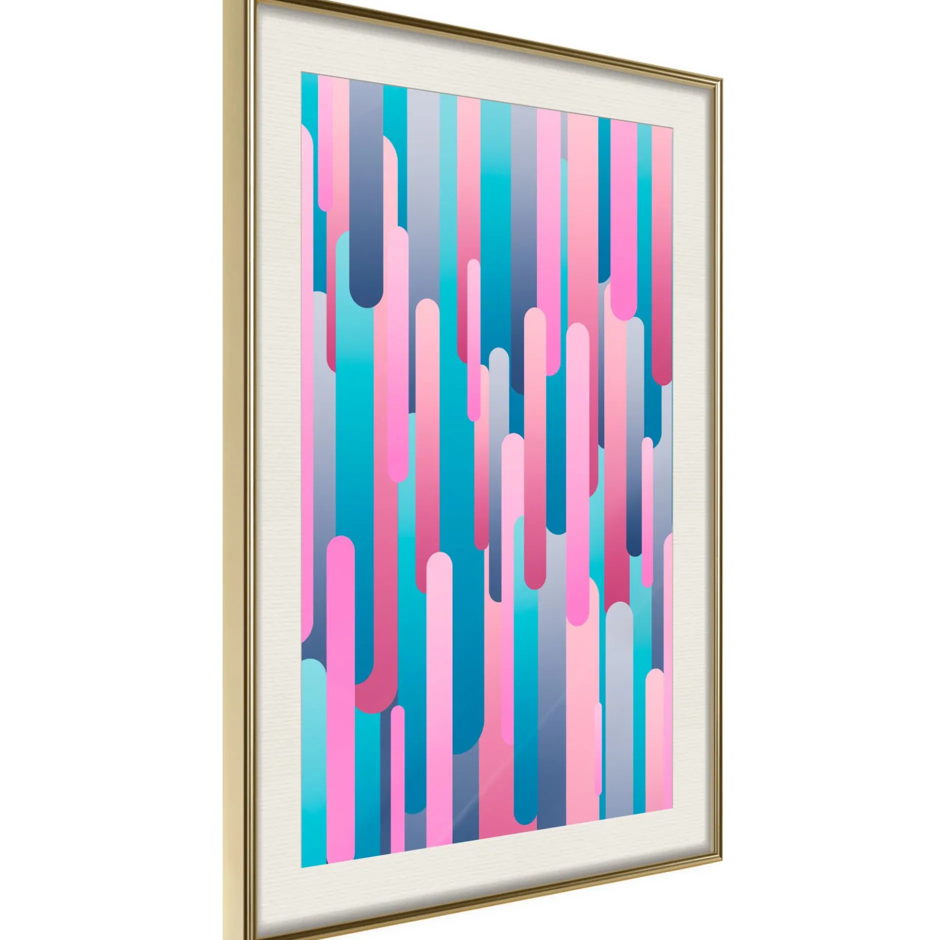 Poster 'Abstract Skyscrapers'