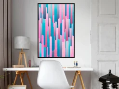 Poster 'Abstract Skyscrapers'