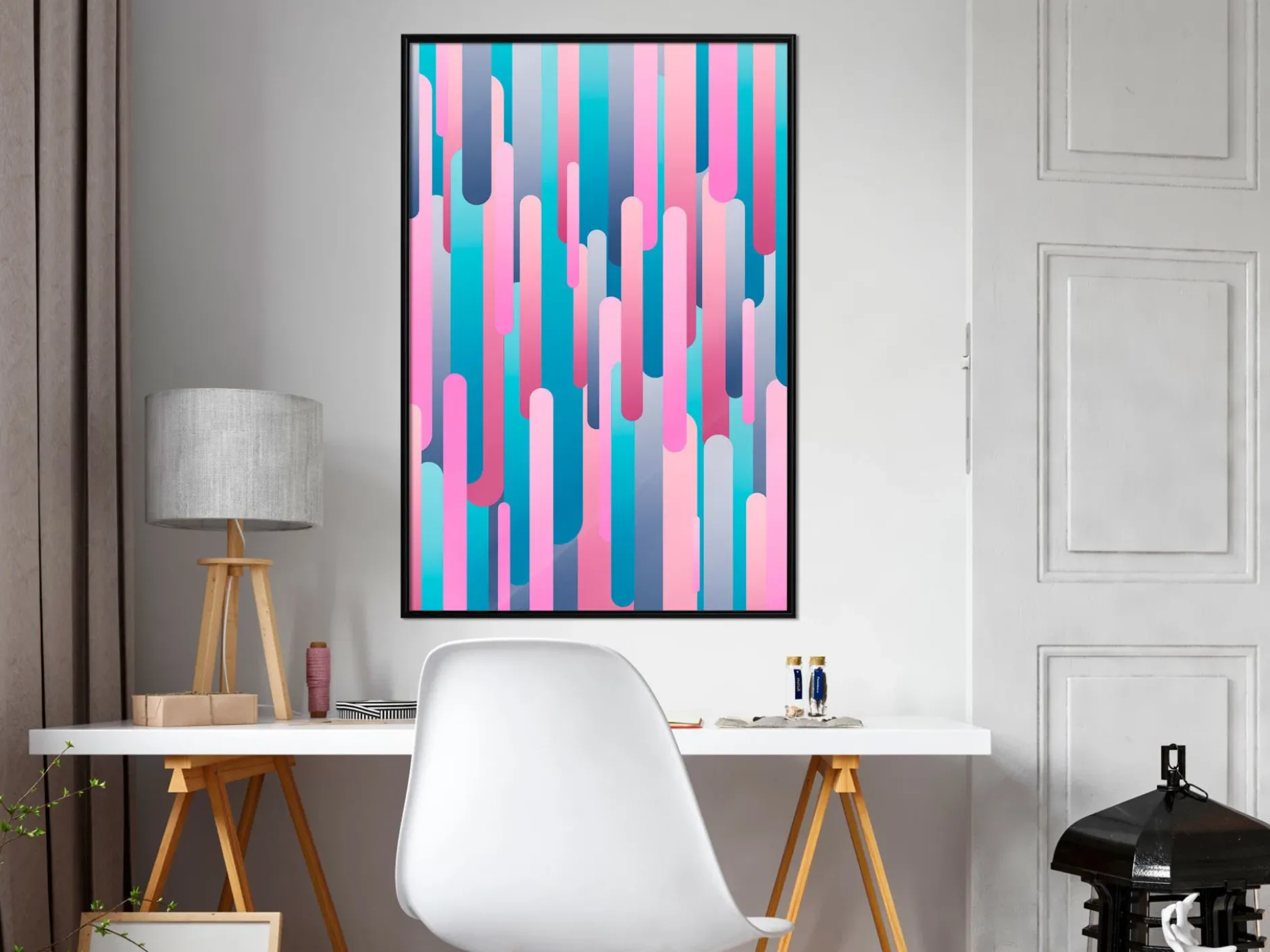 Poster 'Abstract Skyscrapers'