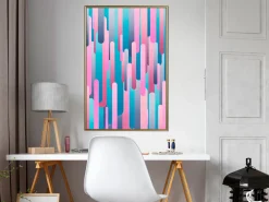 Poster 'Abstract Skyscrapers'