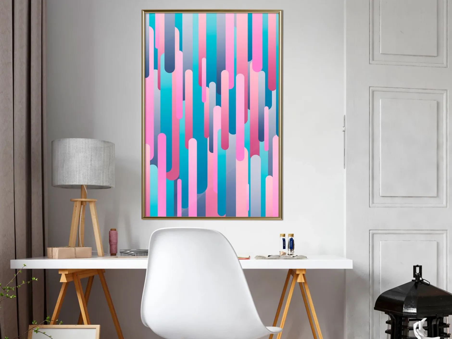 Poster 'Abstract Skyscrapers'