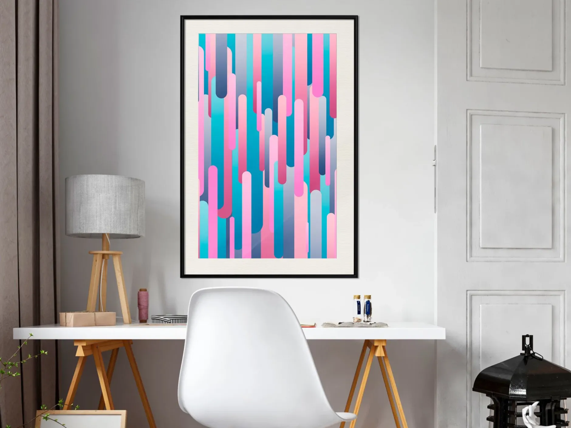Poster 'Abstract Skyscrapers'