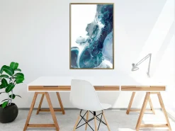 Poster 'Acrylic Pouring I'
