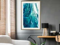 Poster 'Acrylic Pouring II'
