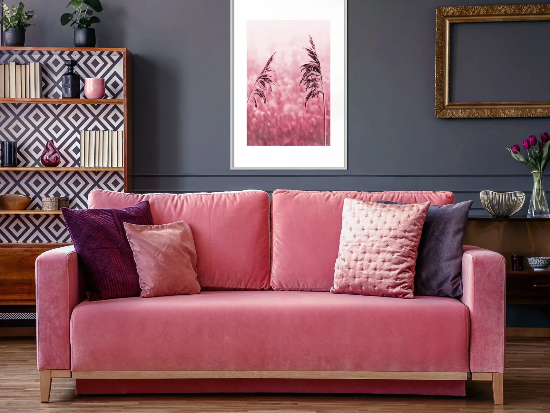 Poster 'Amaranth Meadow'