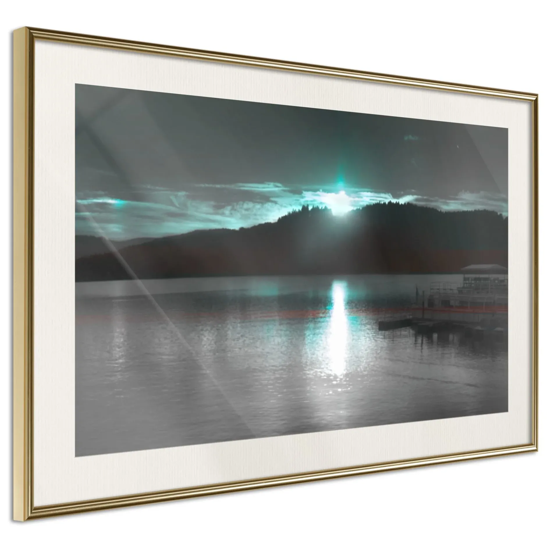 Poster 'Aurora at the Horizon'