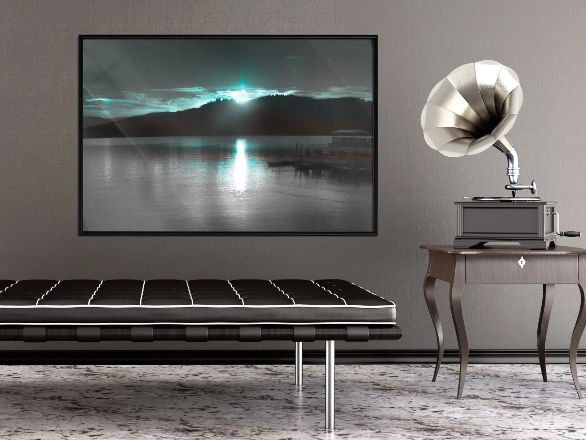 Poster 'Aurora at the Horizon'
