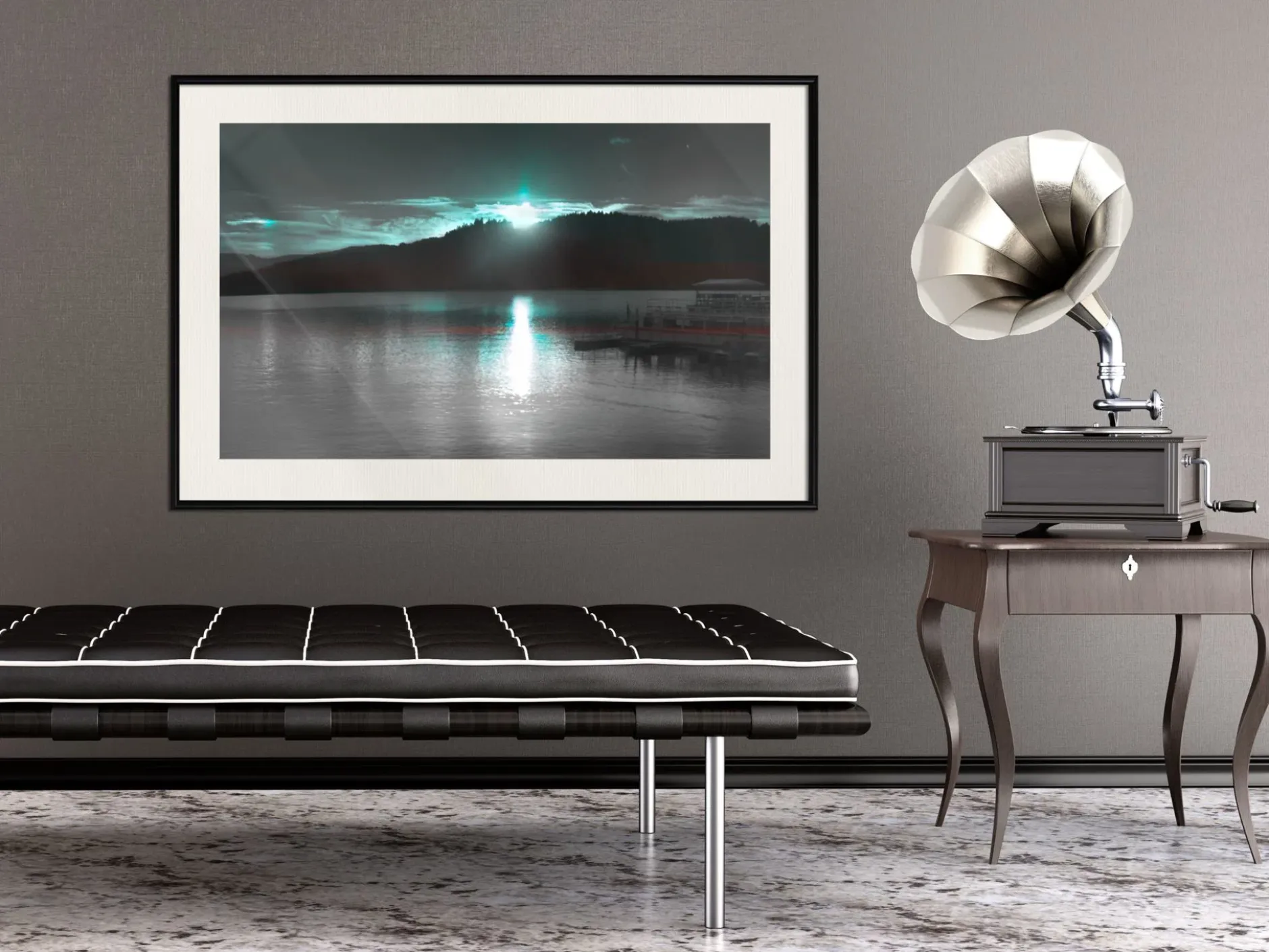 Poster 'Aurora at the Horizon'