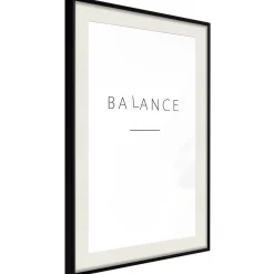 Poster 'Balance'