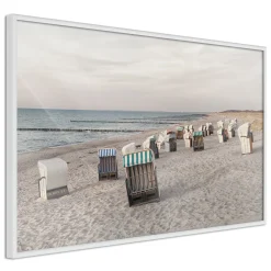 Poster 'Baltic Beach Chairs'