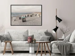 Poster 'Baltic Beach Chairs'