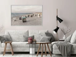 Poster 'Baltic Beach Chairs'