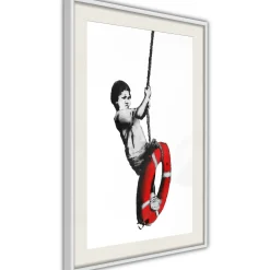 Poster 'Banksy: Boy on Rope'