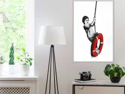 Poster 'Banksy: Boy on Rope'