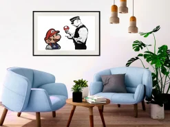 Poster 'Banksy: Mushroom Picker'