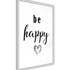 Poster 'Be Happy'